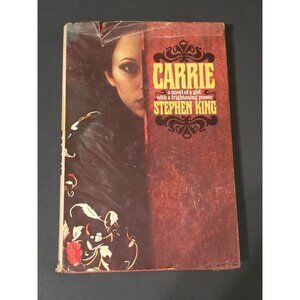 Carrie by Stephen King Book Club Edition 1974 Doubleday Hardcover Vtg